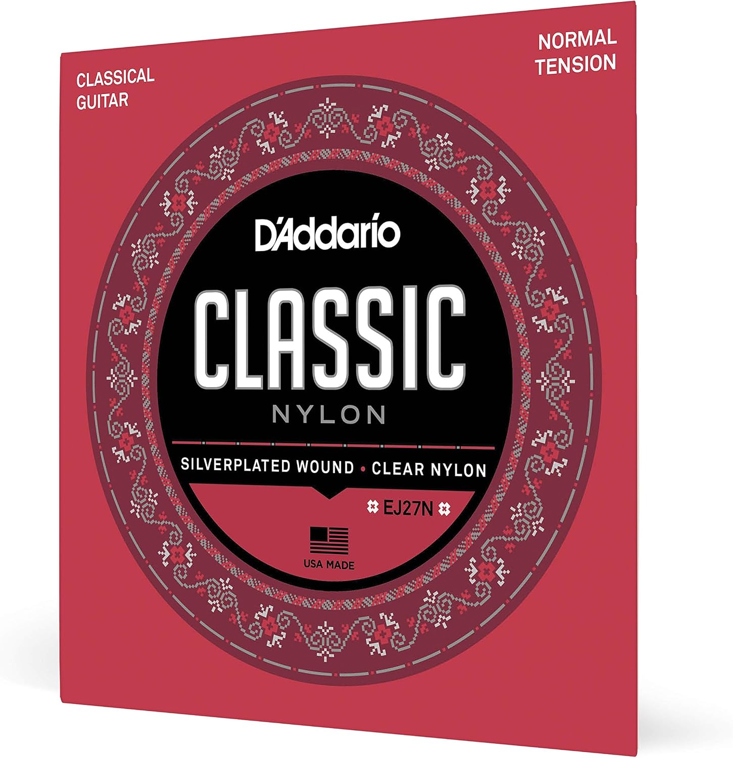 D'Addario Corde Nylon Chitarra Classica - Normal Tension - 1 Pack