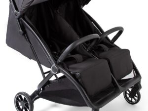 Red Kite Push Me Duet - Passeggino gemellare Nero
