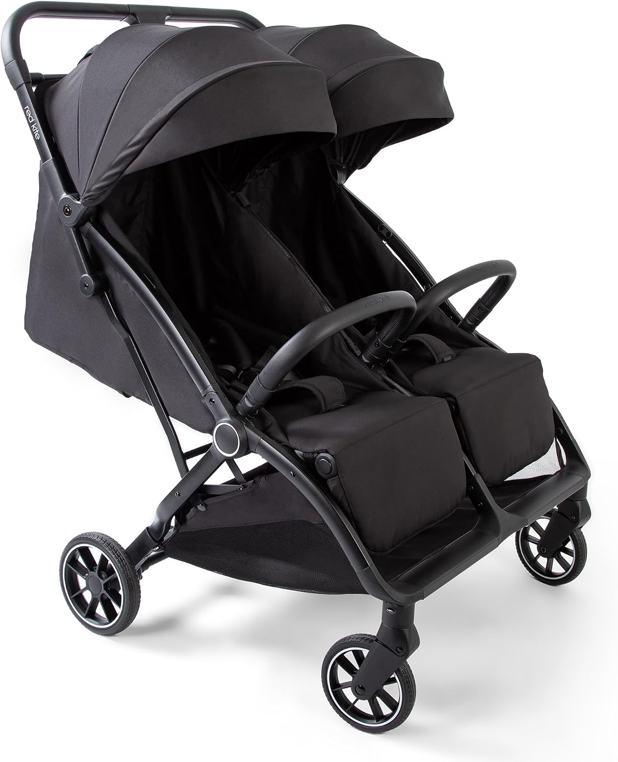 Red Kite Push Me Duet - Passeggino gemellare Nero
