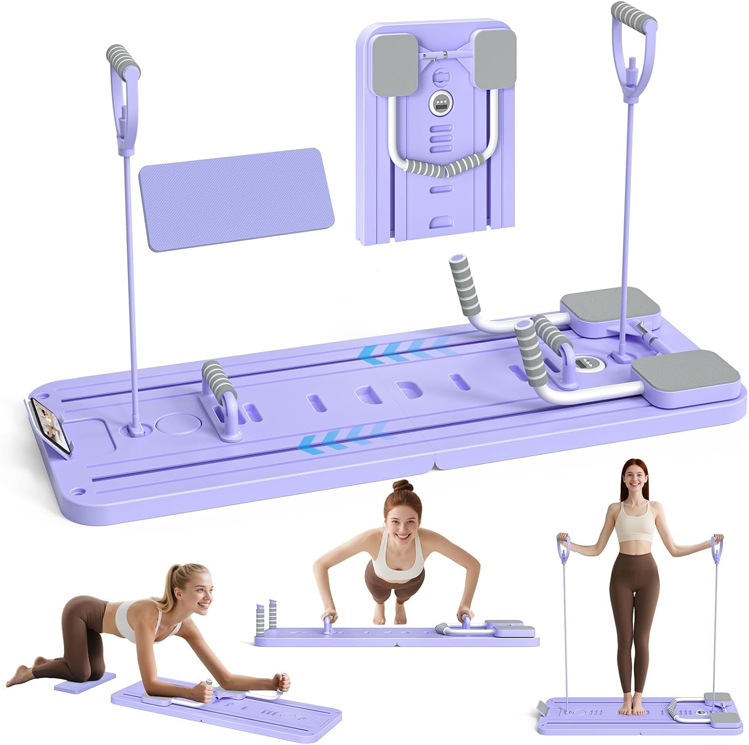 Pilates riformatore 4 in 1 pieghevole per casa Trsaow