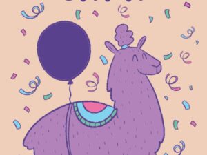 Quaderno Compleanno Sara - Regalo Carino con Alpaca