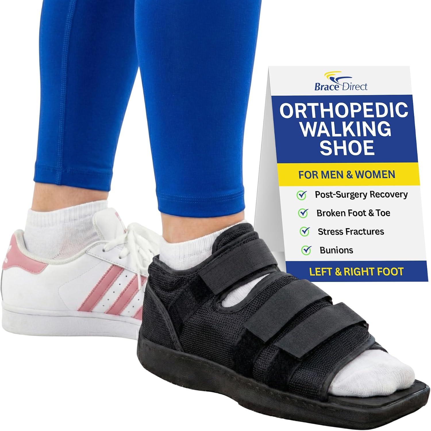 Scarpa post-op Brace Direct per recupero piede