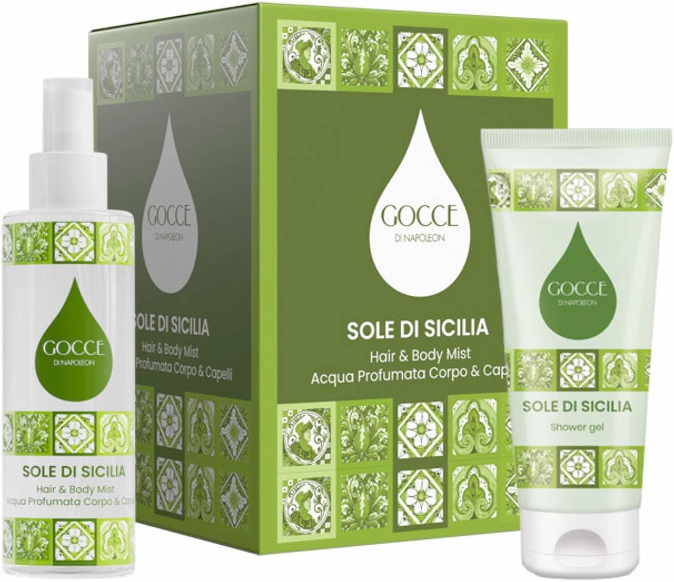 Gocce di Napoleon Sole di Sicilia Morris - Set Regalo 350 Ml