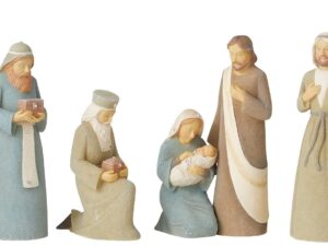 Enesco Foundations - Set presepe 6 figure 11,4 cm