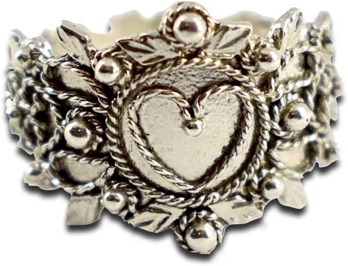 Fedina sarda a cuore - Argento 925 RoccaPrendas
