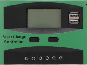 Regolatore PWM 12V/24V 50A con USB e display LCD