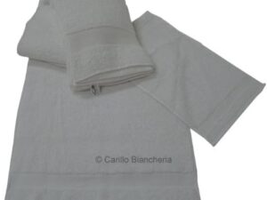 Carillo Set 10 Teli + 10 Asciugamani 100% Cotone