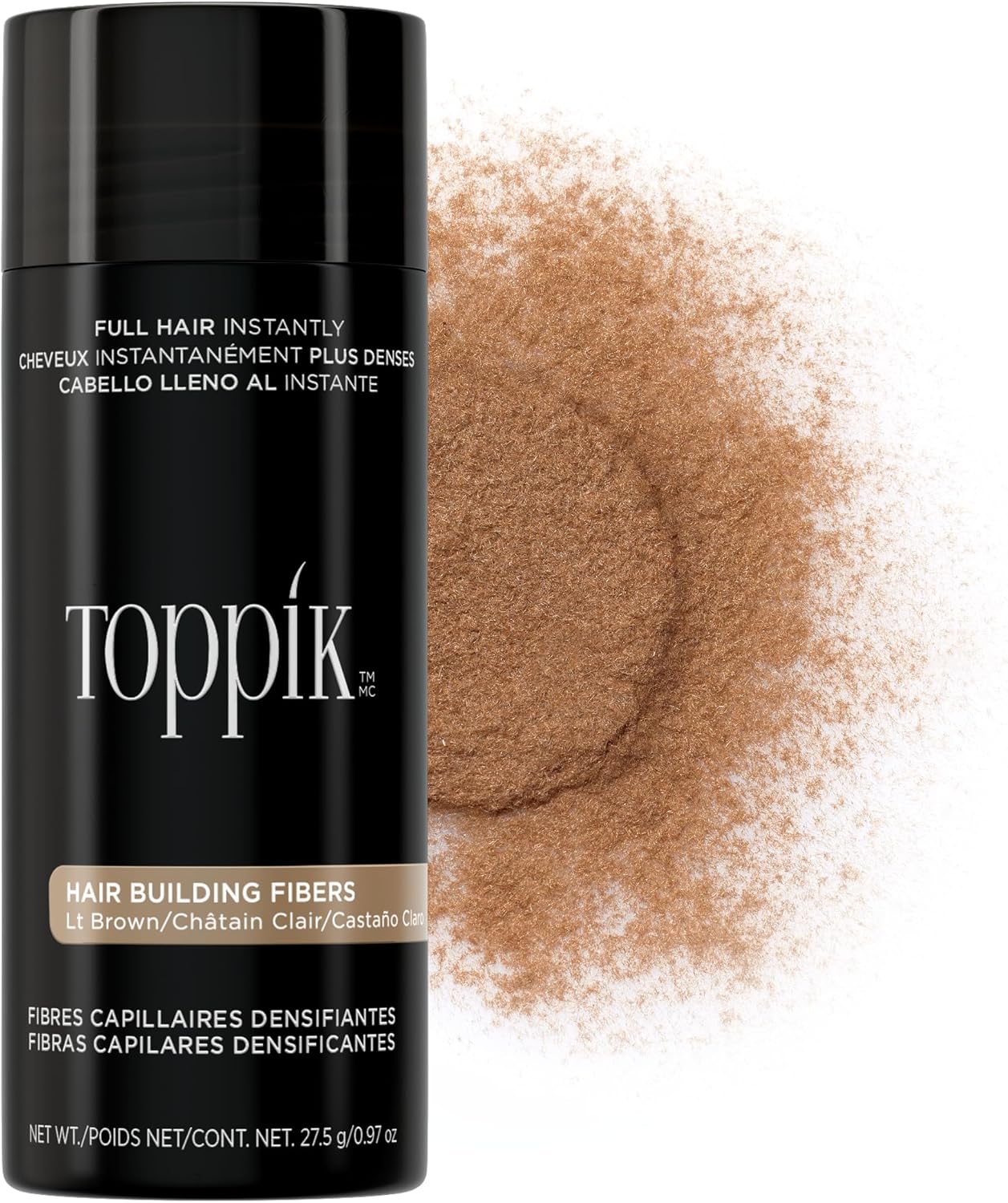 Toppik Microfibre Cheratina Castano Chiaro - 28 g
