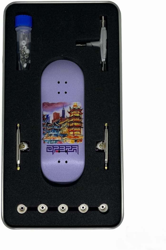 LEEFAI Pro Fingerboard 34 mm - Set completo premium