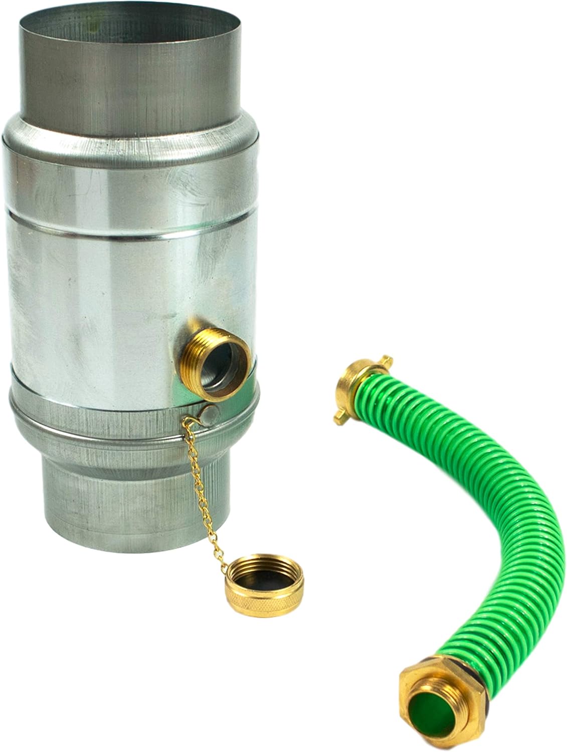 Collettore Acqua Piovana Zinco Titanio 100mm Frank Bau