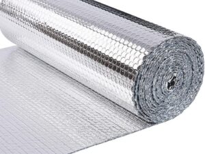 VOUNOT® Isolante Termico 60x10m, Pellicola Riflettente Doppio Strato