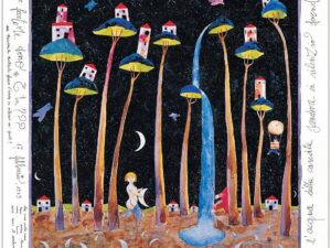 AS10127 ArtPlaza Incontro Notturno Decorative Panel 70x70 cm
