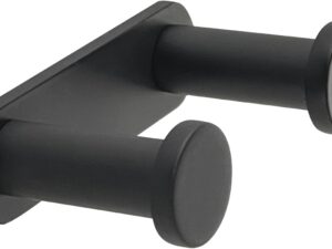 Gedy Canarie Appendiabiti Bagno Doppio Nero Opaco