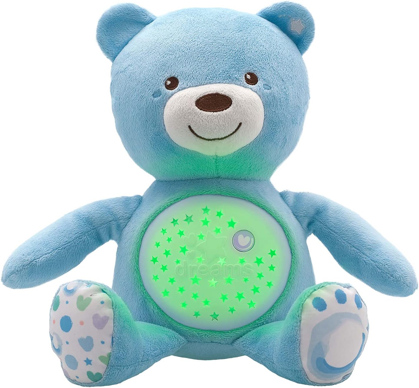 Chicco Orsacchiotto Baby Bear proiettore luci e melodie azzurro
