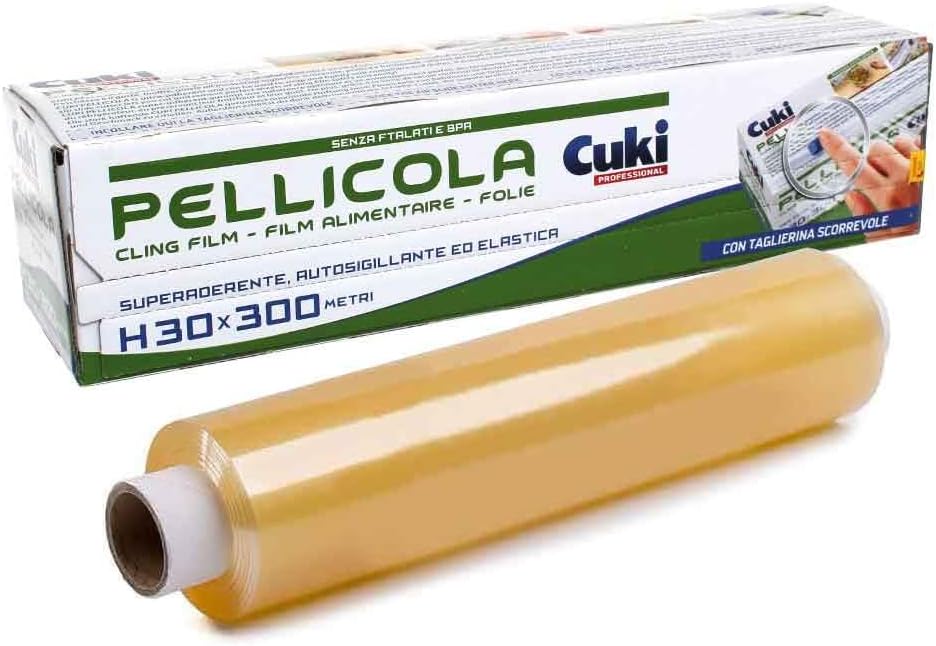 Pellicola PVC Cuki Professional 30x300m con Taglierina
