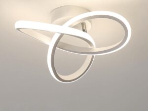 Plafoniera LED Comely 22W Fiorita 4500K Bianco Acrilico