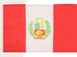 Bandiera Perù 45x30 cm - Poliestere AZ FLAG