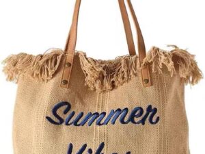Borsa Spiaggia Tela Grande Capacità Donna - GDVONE