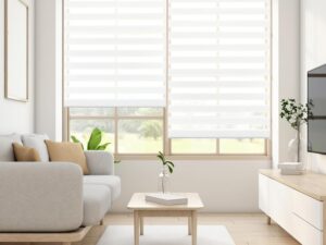 Blindecov Lira Tenda a Rullo Giorno e Notte Bianco 120x250 cm