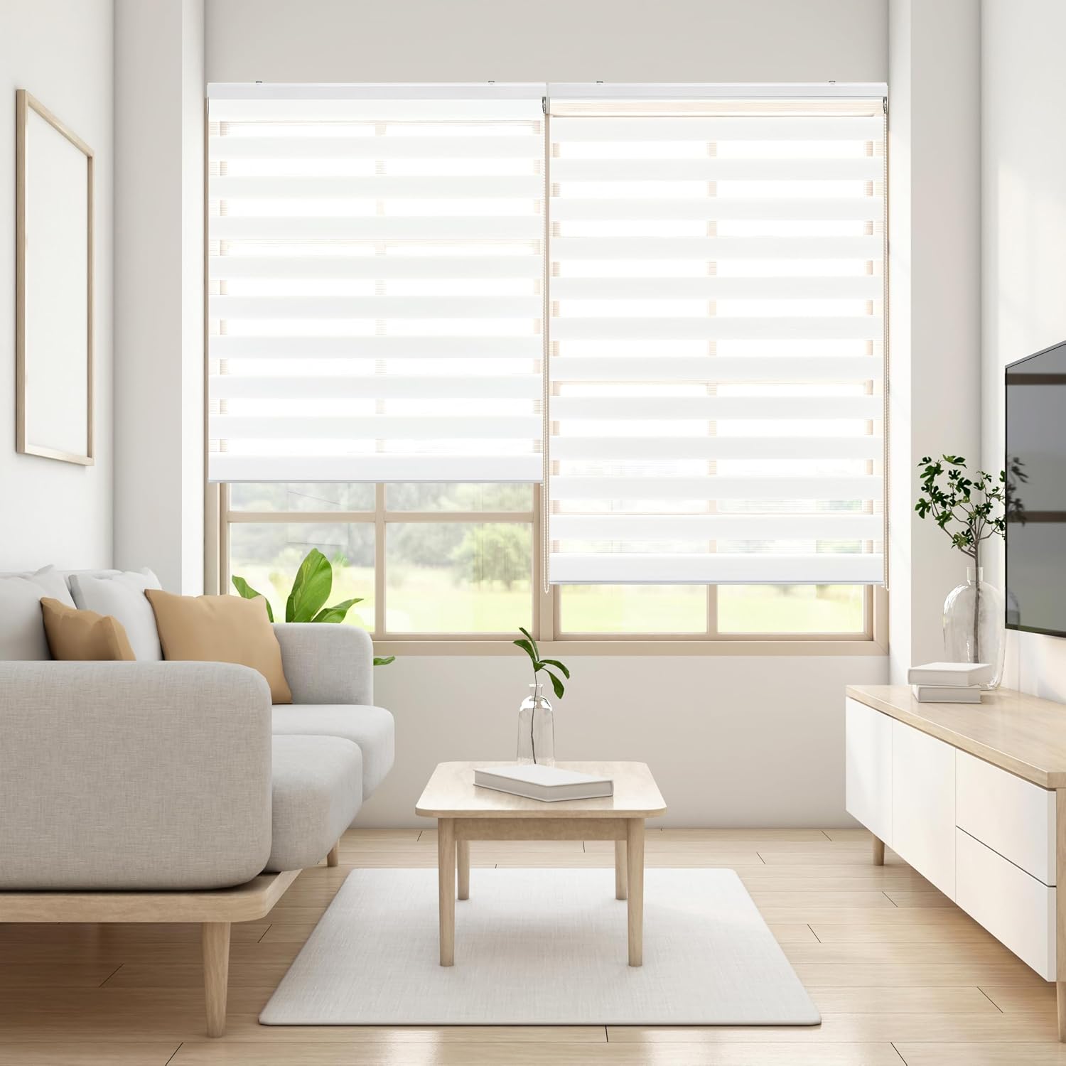 Blindecov Lira Tenda a Rullo Giorno e Notte Bianco 120x250 cm