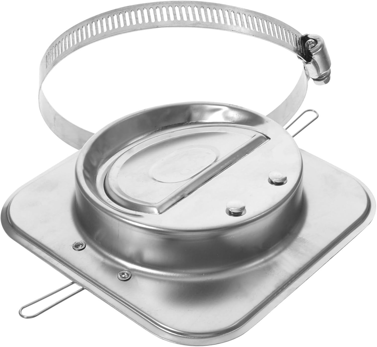 Valvola non ritorno Healvian per cappa cucina in acciaio