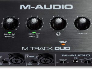 M-AUDIO M-Track Duo: Interfaccia audio USB per registrazione professionale
