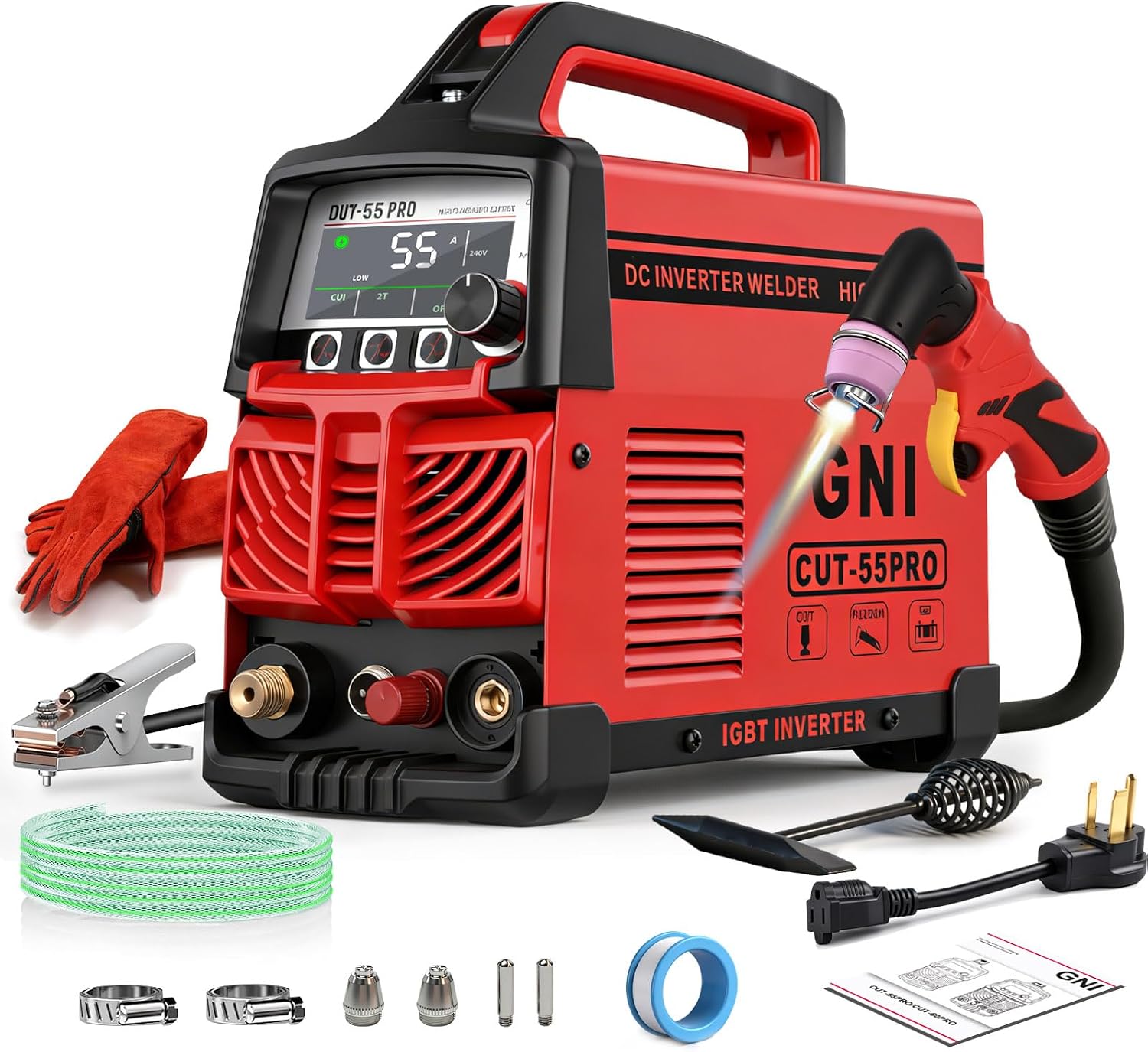 GNI CUT-55PRO Taglierina Al Plasma Portatile 55A