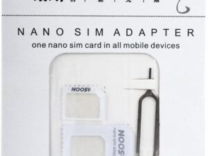 Adattatori SIM 4 in 1 + Estrattore NOOSY