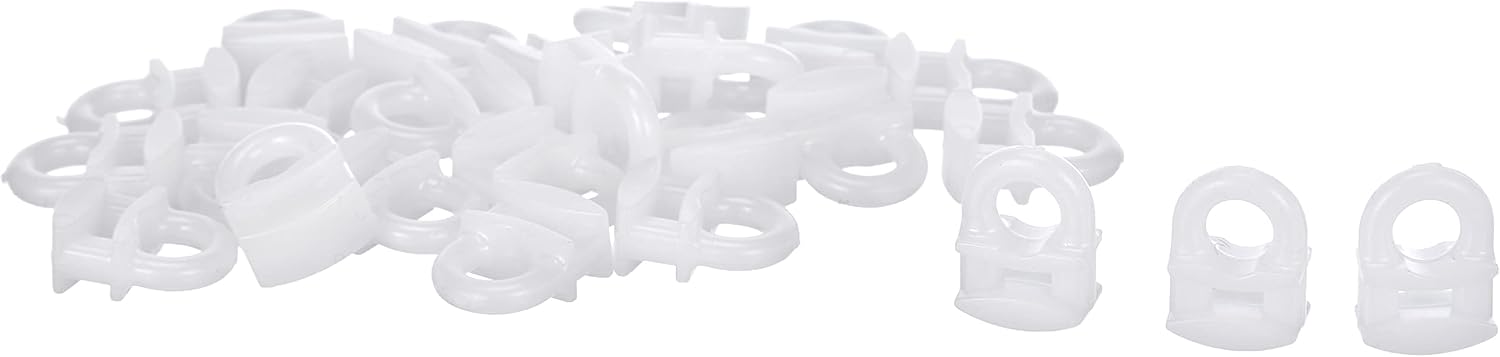 Lampa 99003 - Ganci per binari tende (25 pz, neutro)