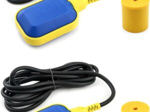 QWORK Interruttore a Galleggiante 2 Pezzi per Serbatoio Acqua
