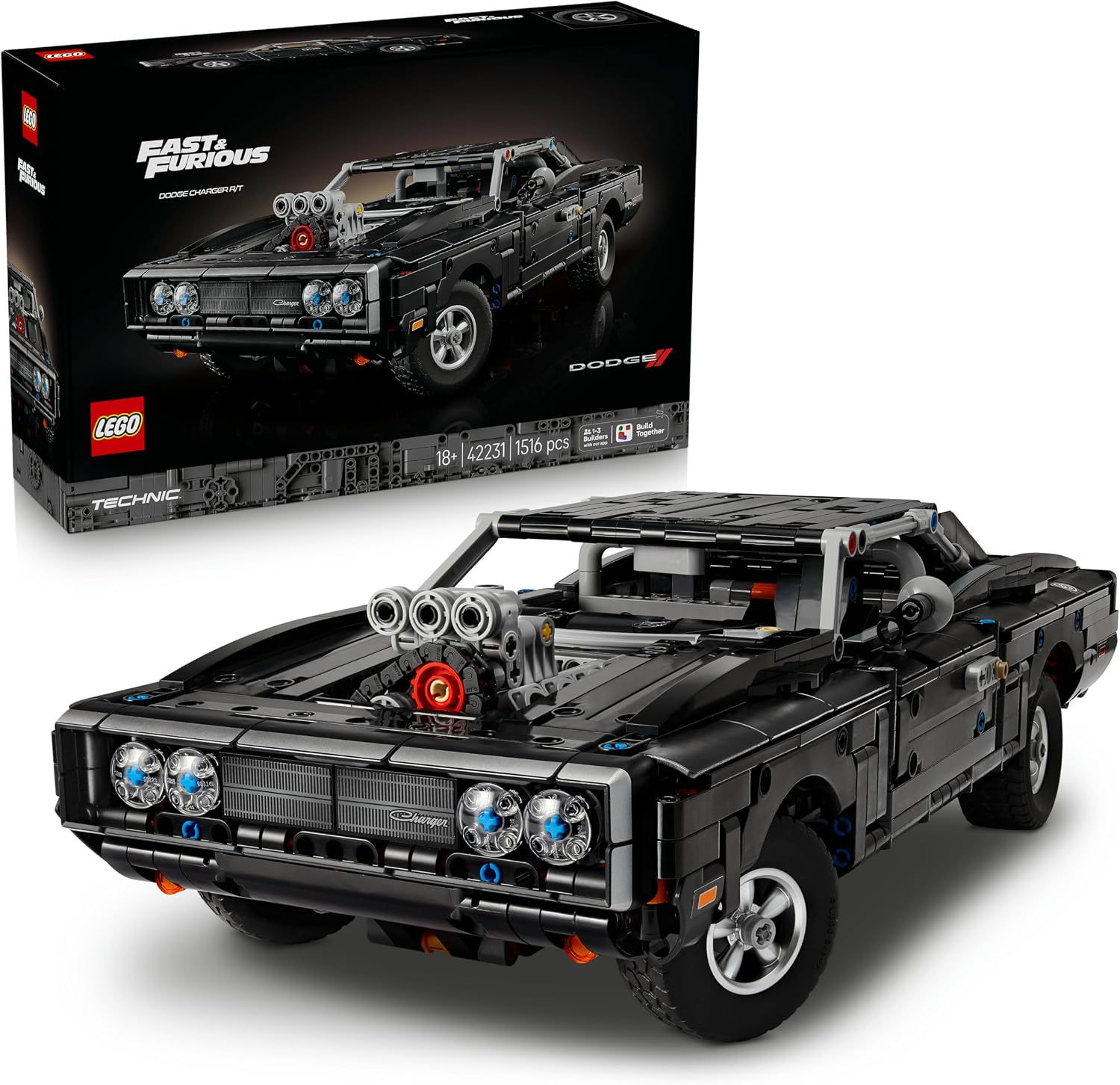 LEGO Dodge Charger R/T Fast & Furious - Kit Modellismo Adulti