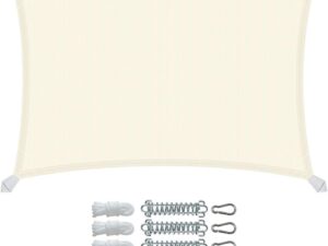 VOUNOT® Vela Ombreggiante Impermeabile 3x2m, Beige