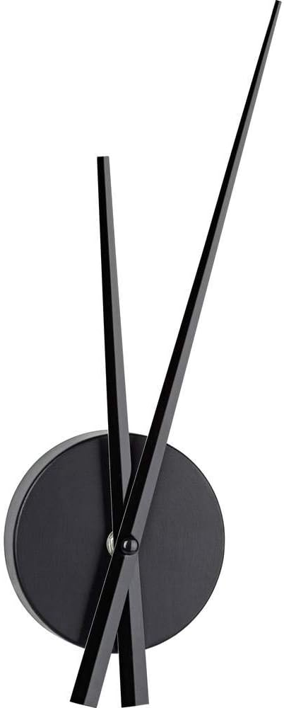TFA Orologio da Parete Minimalista 60.3036.01, Nero
