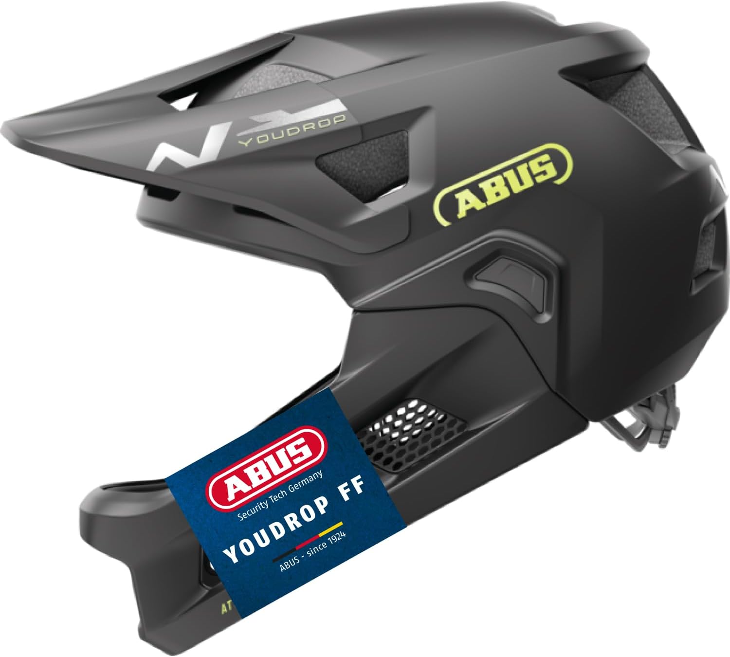 ABUS YouDrop FF - Casco MTB Integrale per Ragazzi