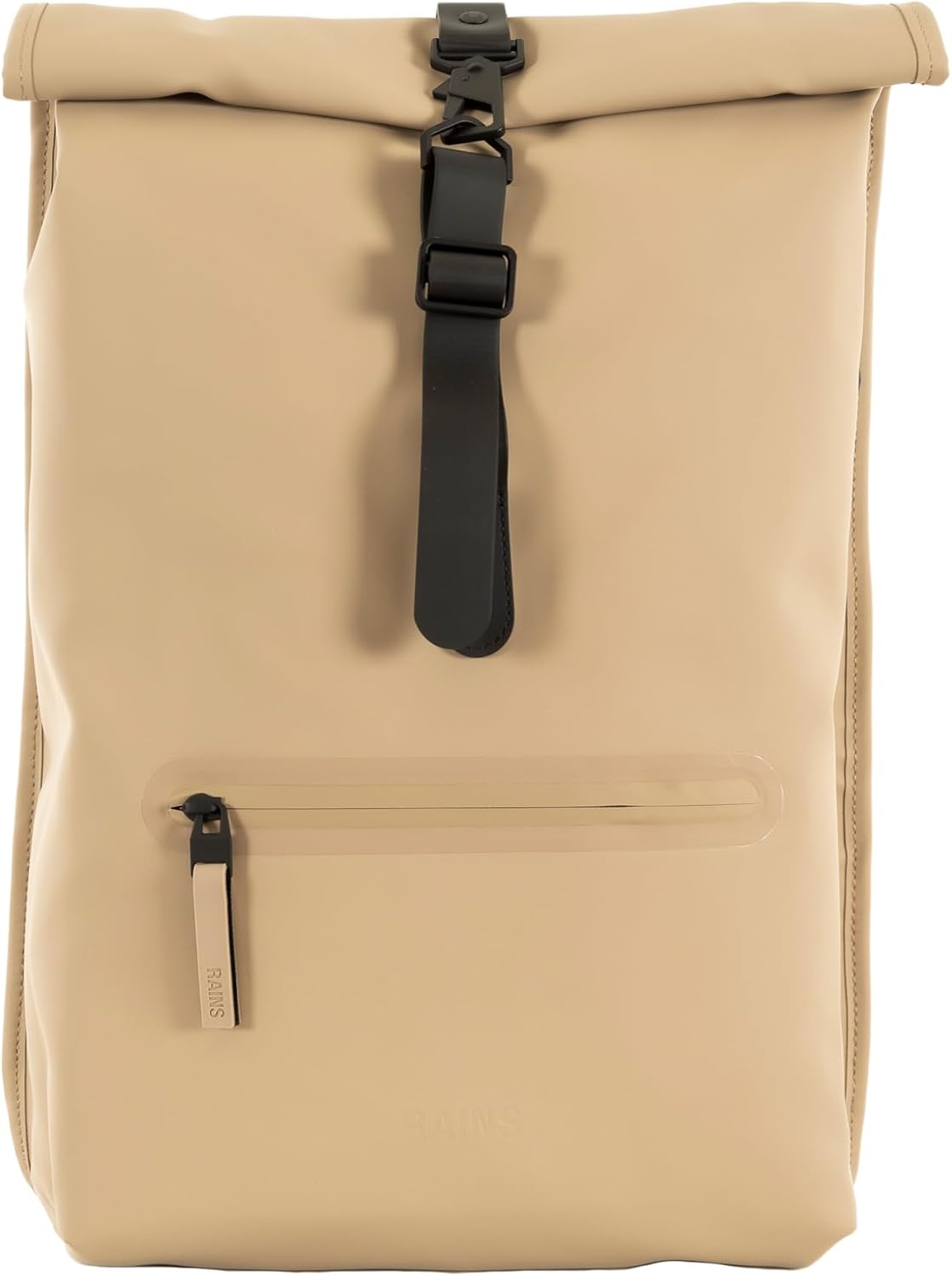 RAINS Zaino Rolltop 133 Beige