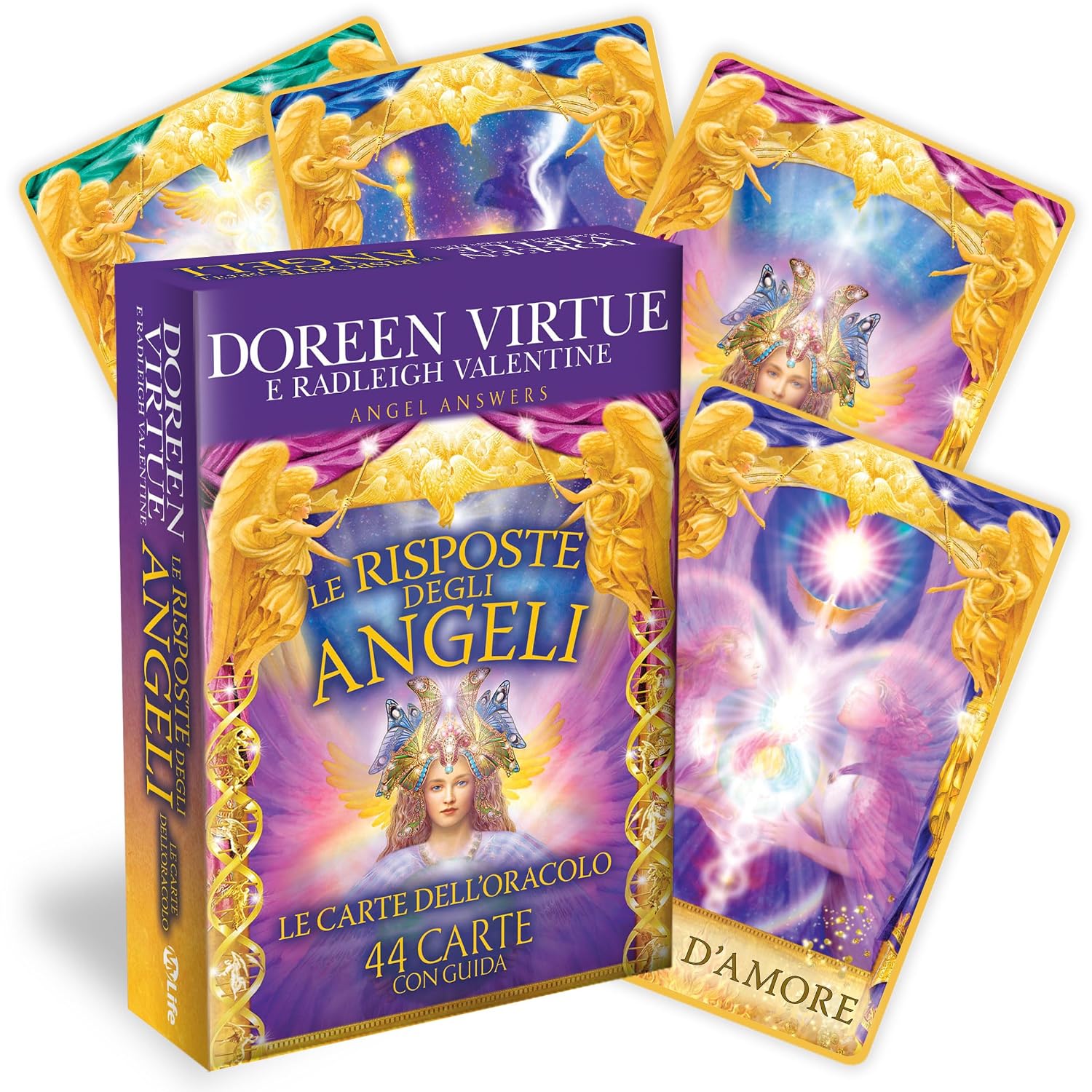 Le Risposte degli Angeli - Carte Oracolo 44 + Guida