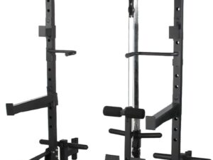 Half rack palestra con lat machine 25-50 mm