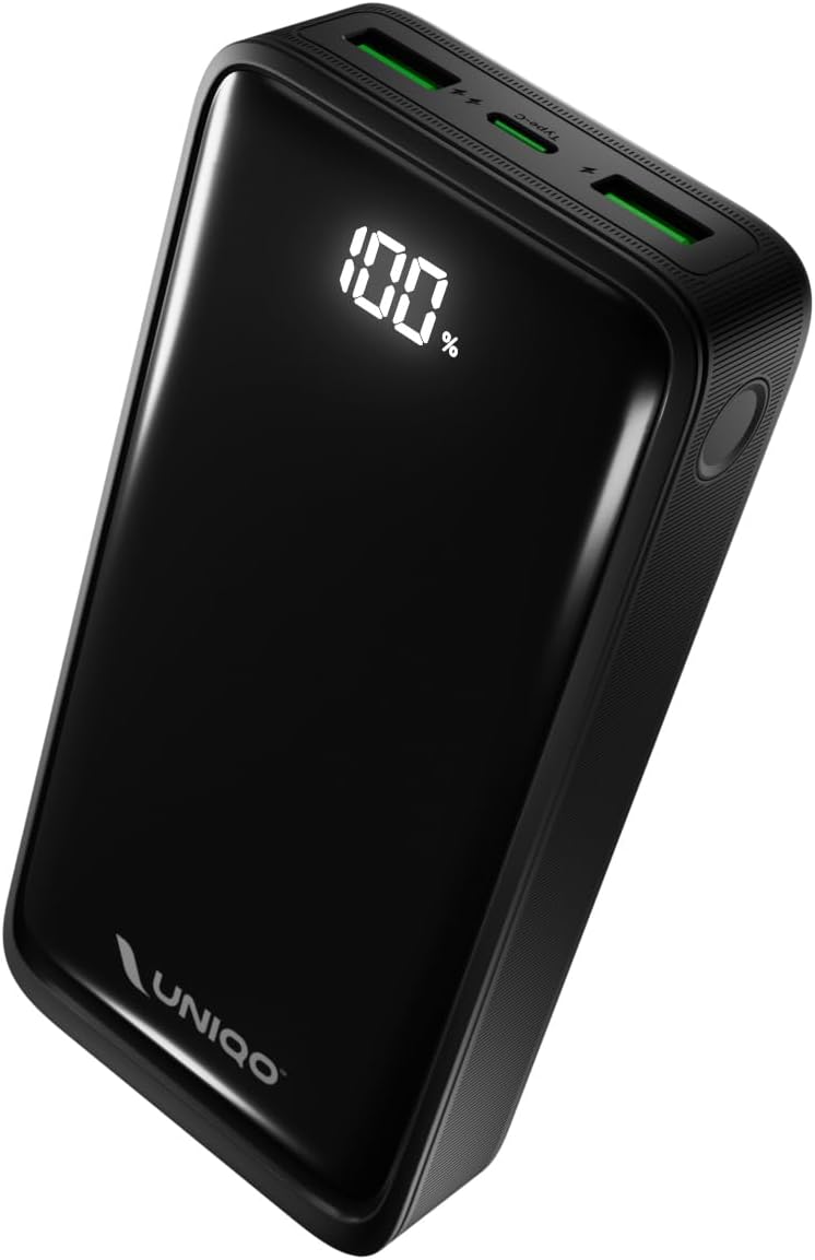 UNIQO Power LCD 20K, PowerBank 20000mAh con Power Delivery