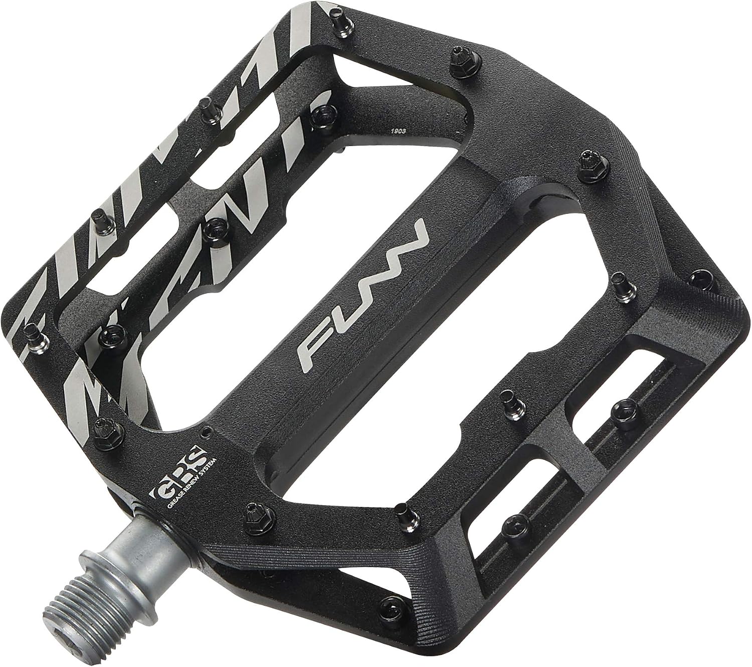 FUNN Pedali Flat Funndamental - Piattaforma ampia per MTB/BMX
