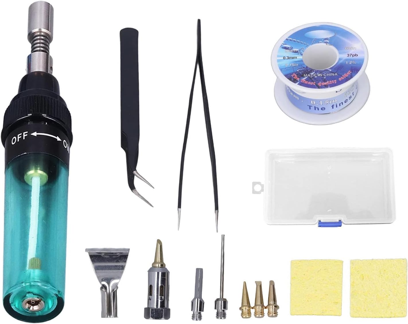 Kit saldatura gas portatile 8ML butano, 450-1300°C