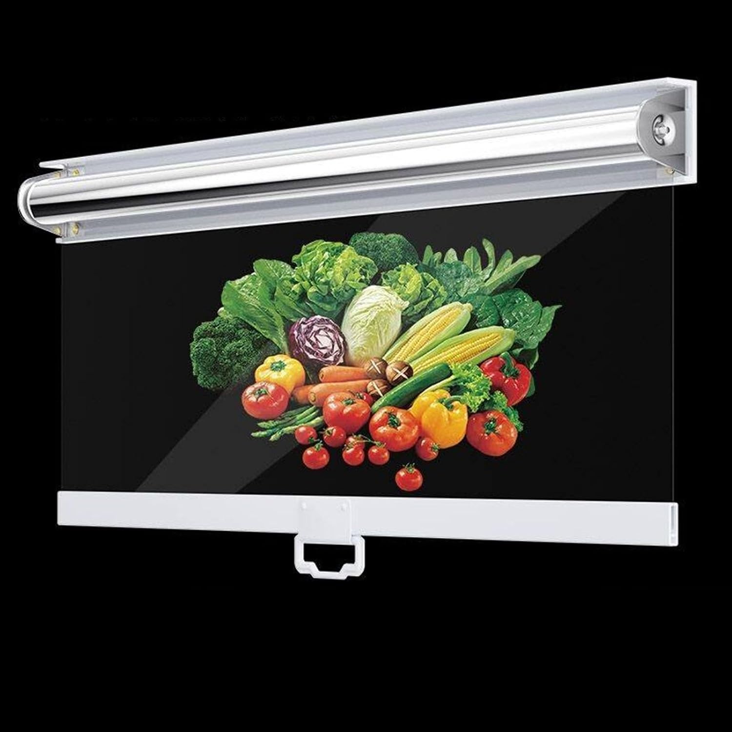 Tenda a rullo trasparente per banchi frigo in PET