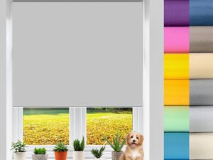 Tenda a Rullo Doppia 70x90 cm Oscurante NINGBAI