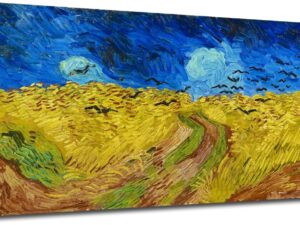 Quadro Van Gogh: Campo di Grano con Corvi - Grafic