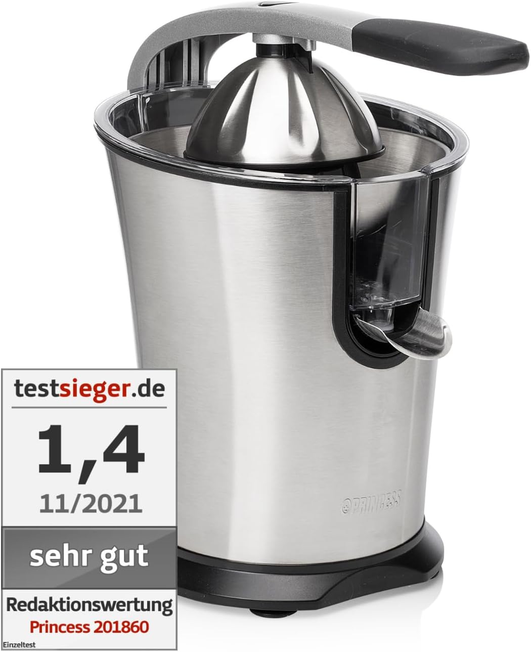 Princess Spremiagrumi Master Pro 300W - Acciaio Inox