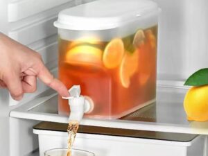 Dispenser bevande 3,5L con rubinetto, ideale per frigo