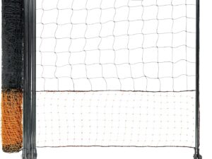 VOUNOT® Kit Rete Pollaio 30M PE con Porta, Arancione