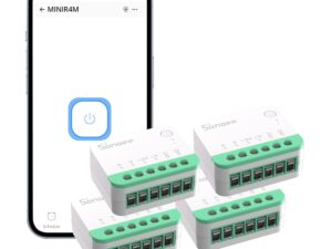 SONOFF Matter Switch WiFi 4PACK, interruttore intelligente compatibile Alexa/Google Home