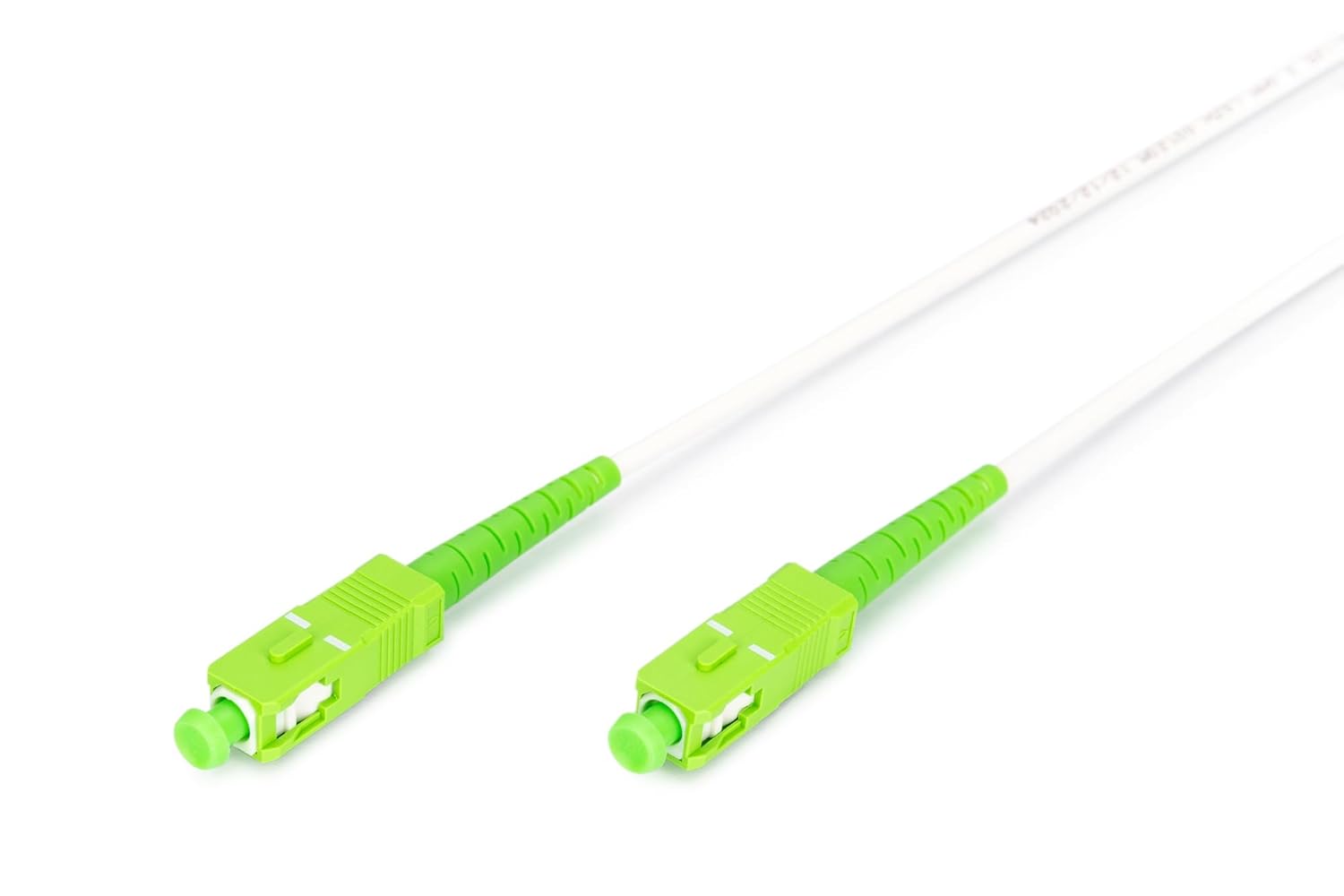 Digitus Cavo Fibra Ottica OS2 5m SC/APC Armato SM Bianco