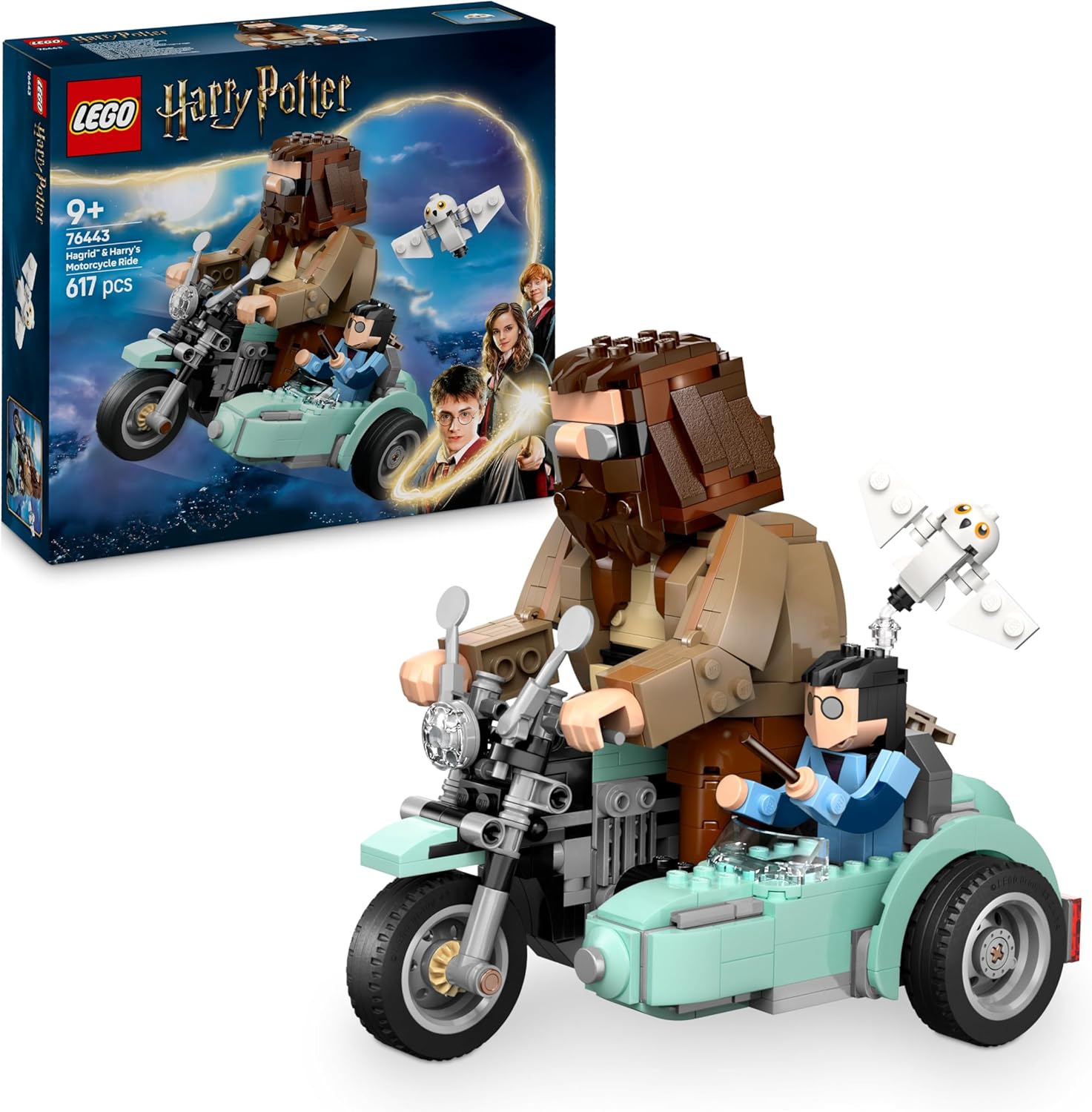 LEGO Harry Potter: Moto Volante di Hagrid con Sidecar - 76443