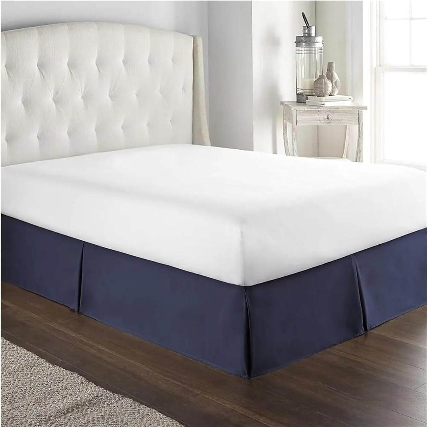 Vestiletto Matrimoniale Gonna da Letto su Misura - Dark Blue